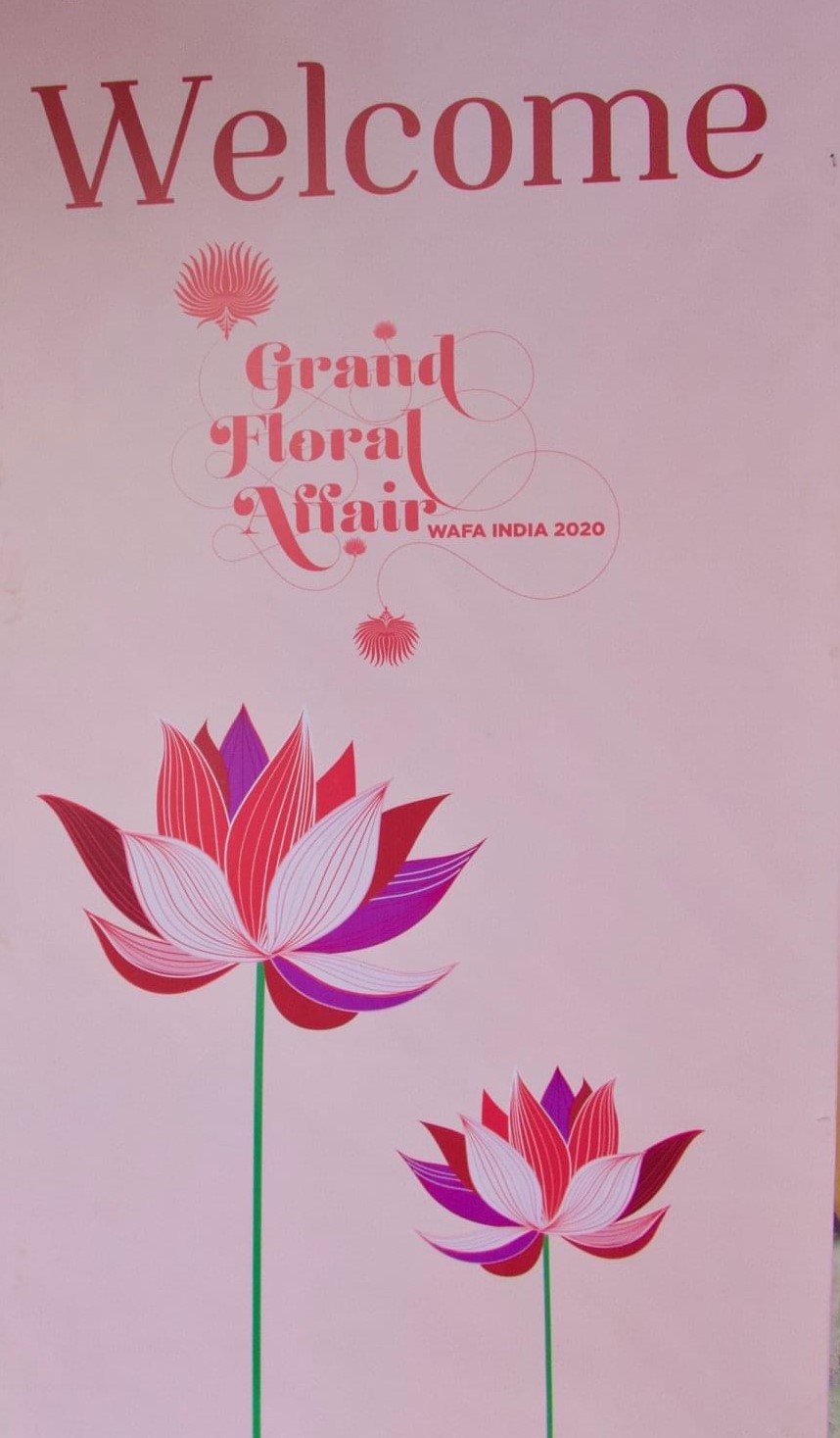 ＂Grand Floral Affair＂ W.A.F.A.Show, Jaipur, India